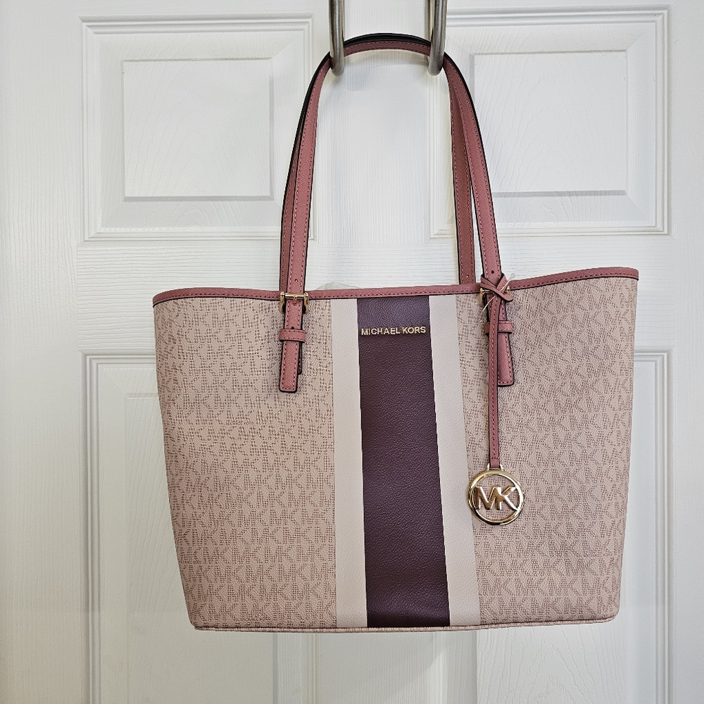 NWT Michael Kors Medium Jet Set Tote